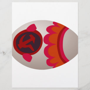 Papier Glitch Food oeuf soviétique