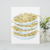Papier Glitch Food plain noodles (Debout devant)