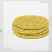 Papier Glitch Food tortilla (Devant / Derrière)