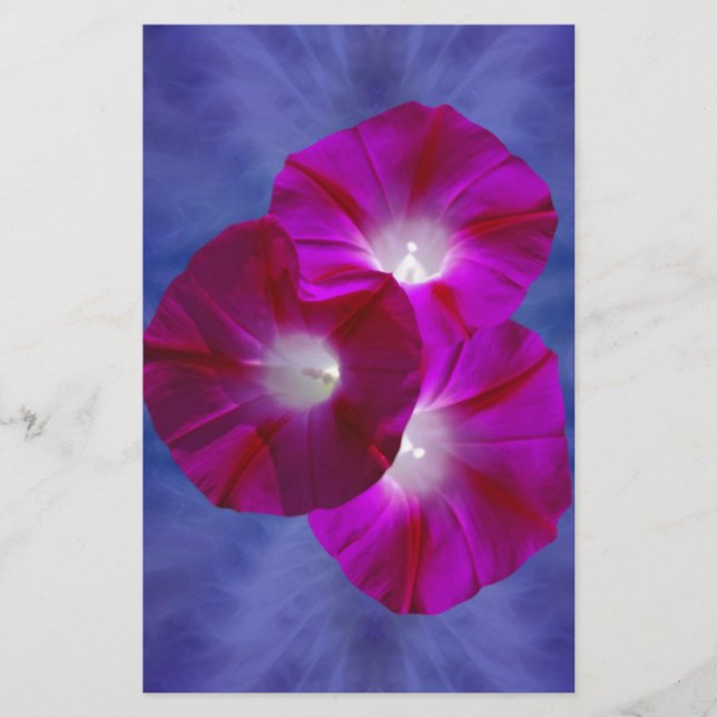 Papier Gloire du matin rose (Devant)