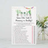 Papier Gold Fiesta Cactus Devinez Qui A Dit Le Jeu (Debout devant)