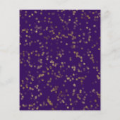 Papier Gold Foil Sweet 16 Ballons Anniversaires Invitatio (Dos)