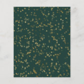 Papier Gold Foil Sweet 16 Ballons Anniversaires Invitatio (Dos)