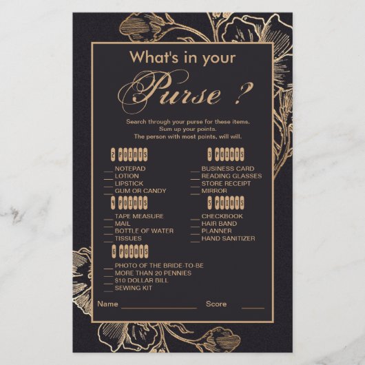 Papier Gold Metallic Roses Arrangement Fête des mariées j (Devant)