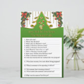 Papier Gold noël arbre comment bien savez-vous jeu (Debout devant)