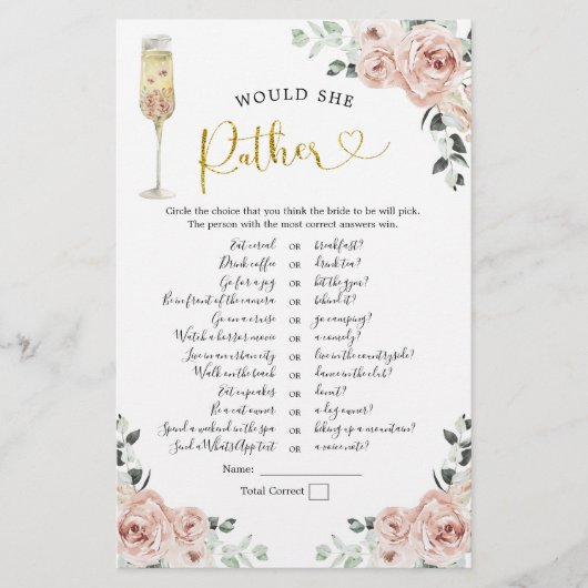 Papier Gold Rose Dusty Rose Soiree Voudrait-Elle Plutôt J (Devant)