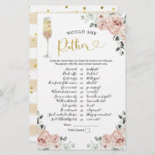 Papier Gold Rose Dusty Rose Soiree Voudrait-Elle Plutôt J (Devant / Derrière)