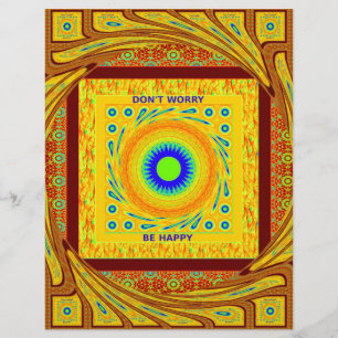 Papier Golden Red African traditionnel Color Vector Desig