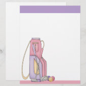 Papier Golf (Devant / Derrière)