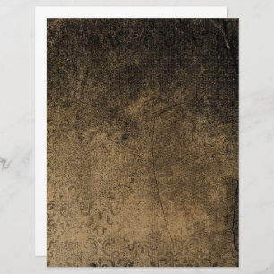 Papier gothique d'Halloween victorien   Parlé