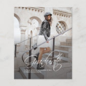 Papier Graduation 2025 Faire-part de script photo (Devant)