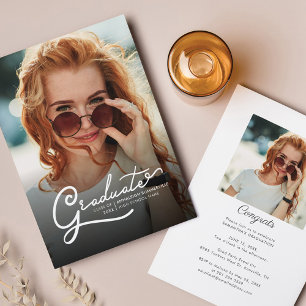 Papier Graduation du budget 2023 Photo Senior Grad Party