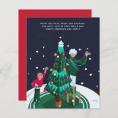 Papier Grand-mère Grand-mère Décoration Arbre de Noël Per (Devant / Derrière)