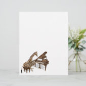 Papier Grand piano de Talented Giraffe (Debout devant)