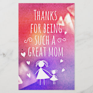 Papier grande maman