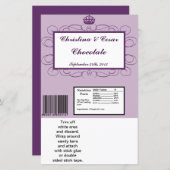 Papier Grandes barreaux de Hershey Royal Purple Crown/Swi (Devant / Derrière)