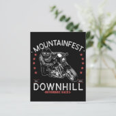 Papier Graphisme de la course de moto en descente Mountai (Debout devant)