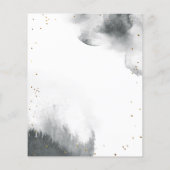 Papier Gray Moon Baby Nom Douche Jeu (Dos)