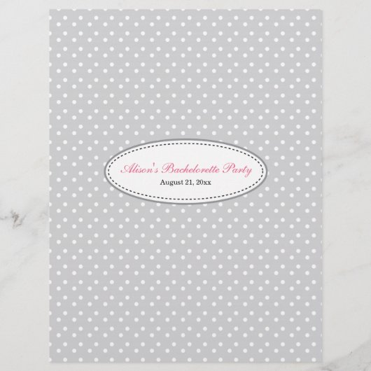 Papier Gray & Rose Bribs Libs Jeu (Dos)