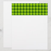 Papier Green Combination Diamond Motif par STaylor (Devant / Derrière)