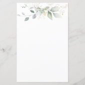 Papier Green Gold Foliing Conseils et souhaits pour les n (Dos)