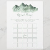 Papier Green Mountain Country Briding Jeu de bingo (Devant)