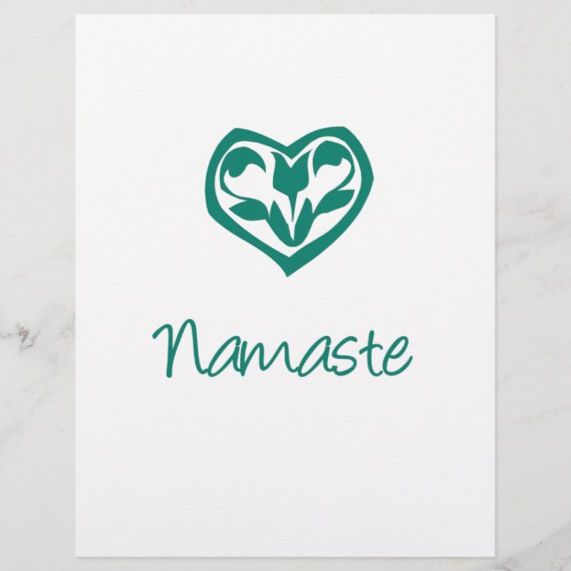 Papier Green Namaste (Devant)