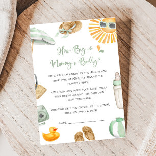 Papier Green Splish Splash How Big is Mommy's Belly Jeu