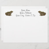 Papier Grenouille (Devant / Derrière)