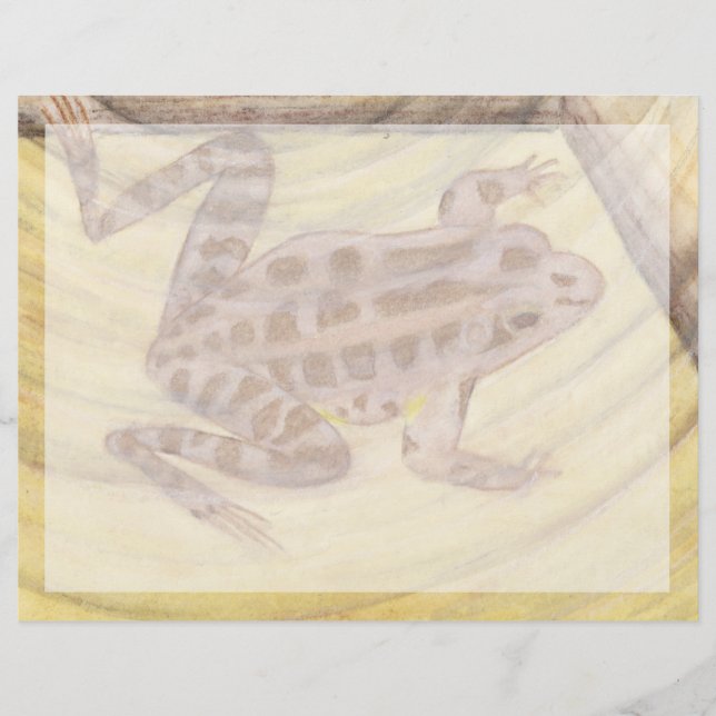 Papier Grenouille de Pickerel (Devant)