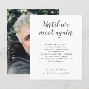Papier Grey jusqu'à ce que nous nous rencontrions à nouve