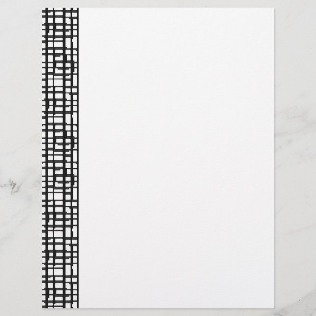 Papier Grille optique Abstraite fixe (Devant)