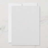 papier gris moderne déchirée montagnes invitation  (Dos)