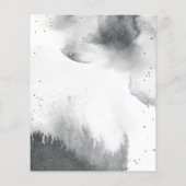 Papier Gris sur la lune Prédictions et conseils pour bébé (Dos)