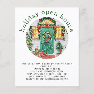 PAPIER   Groene brochure voor de Open House-feestd