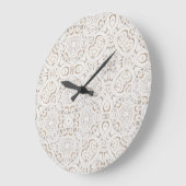 papier grote klok (Hoek)