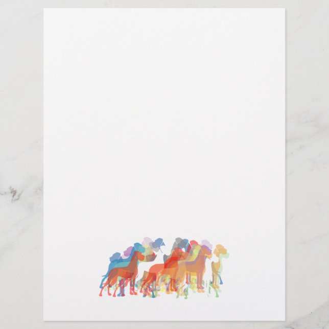 Papier groupe des Danois (Devant)