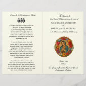 Papier Guadalupe Catholic Wedding Mass Program (Devant)