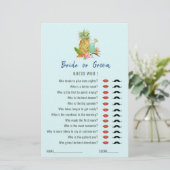 Papier "Guess Who" Boissons tropicales jeu de Fête des ma (Debout devant)