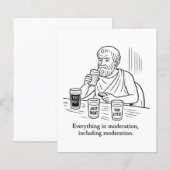 Papier Guide d'Aristote pour la modération (Devant / Derrière)