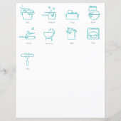 Papier Guide de cuisine : Techniques de Cuisine (Dos)