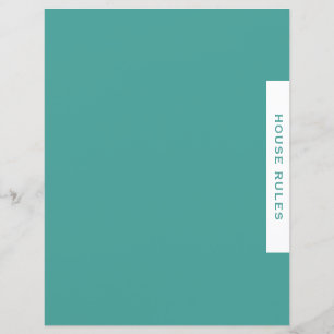 Papier Guide de location de vacances Classeur Sujet Divid