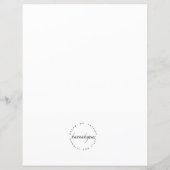 Papier Guide de produits de printemps (Dos)
