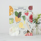 Papier Guide de produits d'hiver (Debout devant)