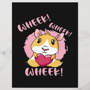 Papier Guinée Coeur de cochon Wheek Bébé mignon Amateur