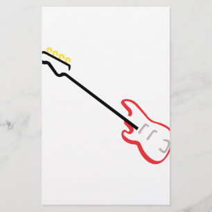 Papier Guitare basse électrique