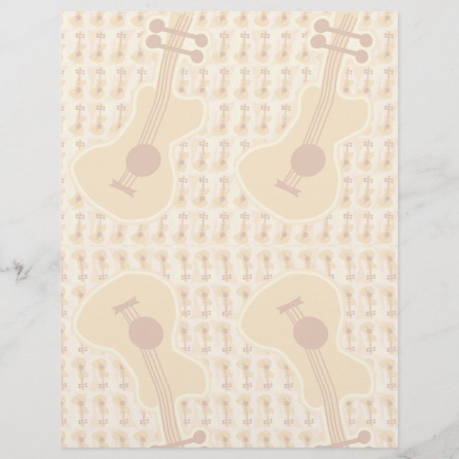 Papier Guitares super (Devant)