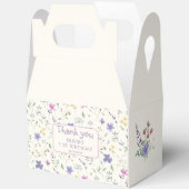 Papier gunstbox, Gable 5x3x6.5 Bedankdoosjes (Open)