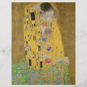 Papier Gustav Klimt "Le Baiser"
