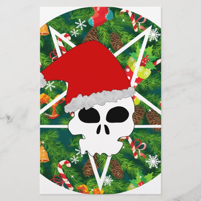 Papier hail père Noël (Devant)